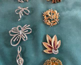 BOUCHER brooches $50.00 each
