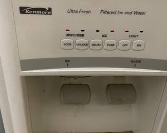 $250 Kenmore side by side with ice and water