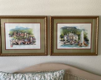 European signed prints 