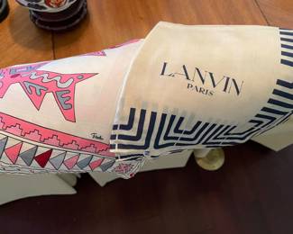$150 each - silk Gucci scarves