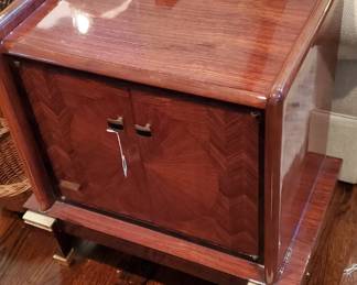 French Art Deco Nightstand - One of a Pair!