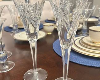 Waterford Champaign flutes