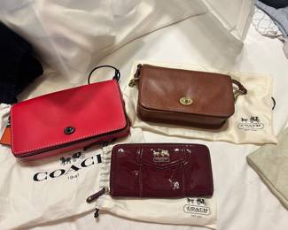 Over 17 Coach bags, wallets, and accessories 
