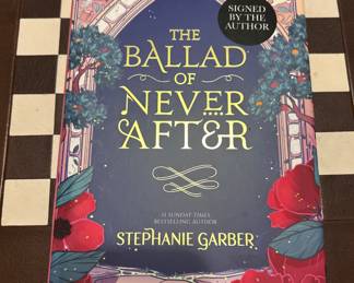 Author Signed “The Ballad of Never After” with hidden Dragon cover