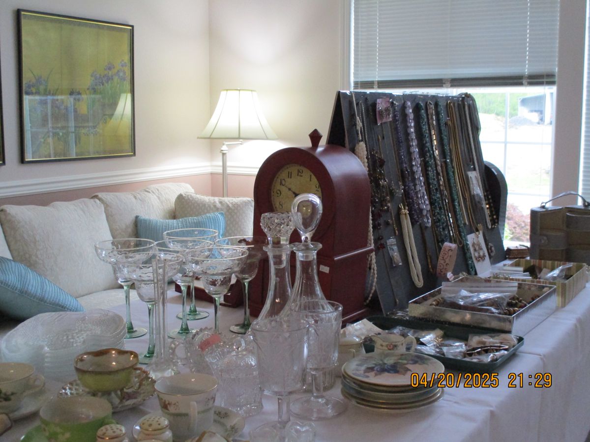 Costume jewelry, crystal and china