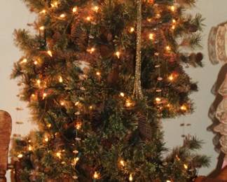 Pine Base Christmas Tree