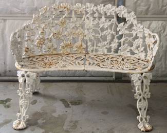 Cast Iron Bench