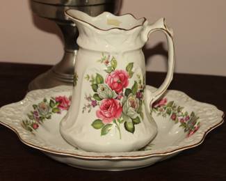 Harmony Rose Jug and Basin James Kent