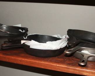 Antique and Vintage Cast Iron Pots