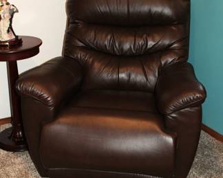 Leather Recliner in New Condition