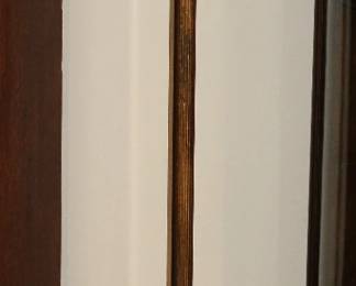 Antique Brass and Marble 3 Arm Candelabra Torchiere Floor Lamp