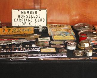 Model T and Baseball Memorabilia