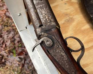 Side hammer shotgun
