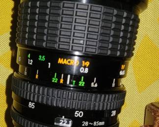 Vintage lens