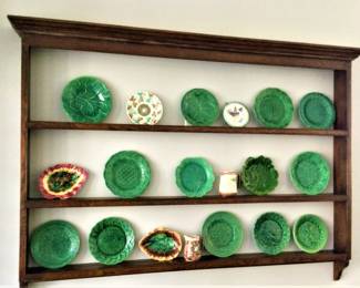 Green Majolica Pottery