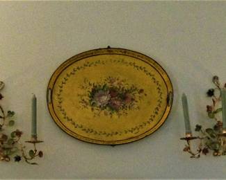 2 Antique Italian Candelabras