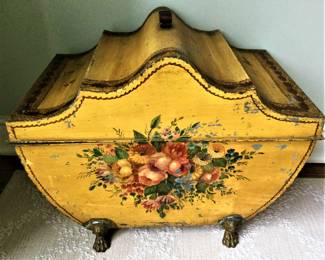 Antique Italian Tole Chest