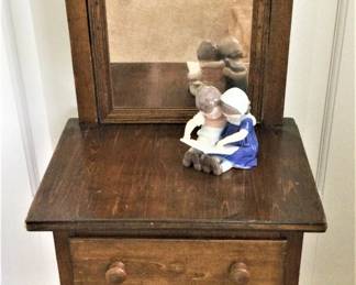Miniature Folk Art Chest of Drawers