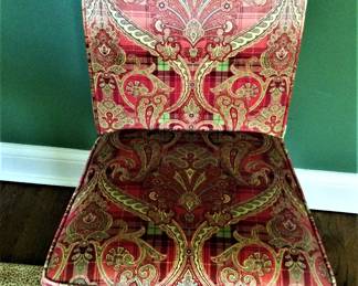 Parsons Chair with Scalamandre Fabric