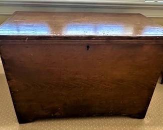 Antique Pine Blanket Chest