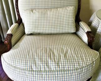 Upholstered Bergere Chair