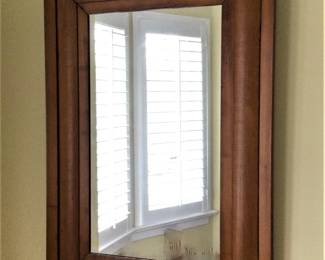 Vintage Maple Mirror
