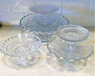 Vintage Cake Plates