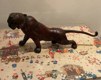 Brass lion