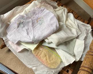 Vintage baby clothes