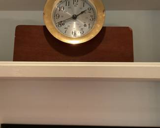 Ships bell clock