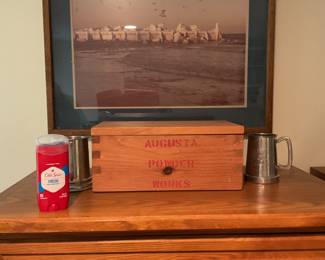 Augusta powder works box