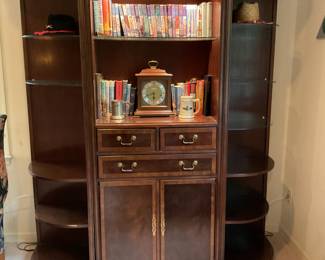 Bookcase with drawers