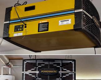 Powermatic PM1200 air filtration