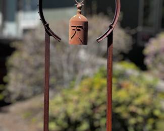 Hand crafted bell outdoor decor