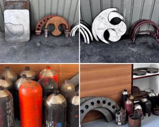 Pre-cut steel parts for decorative bells or other crafts
