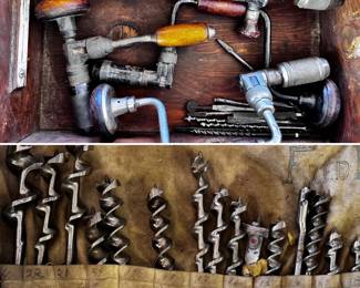 Brace auger drills & bits