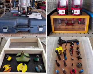 Bosch Magnesium router & bits