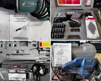 Misc. power tools - Grizzly, Porter Cable, Senco