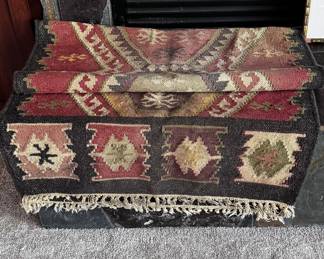 Rustic area rug/runner