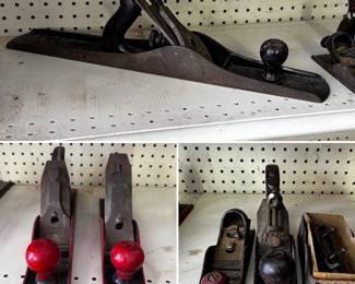 Vintage Stanley wood planes