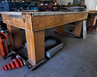 Large work shop table