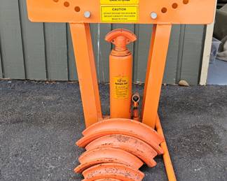 Central Hydraulics 12ton pipe bender