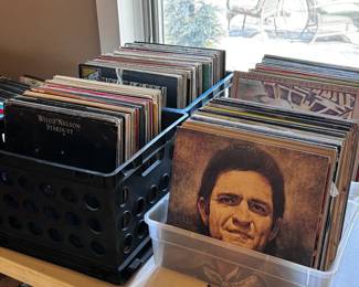 Misc. LP records & 45s