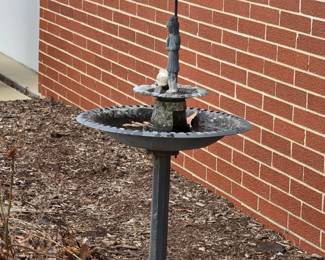 BIRDBATH, METAL