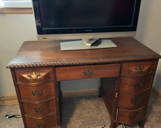 EMPIRE MAHOGANY WRITING DESK