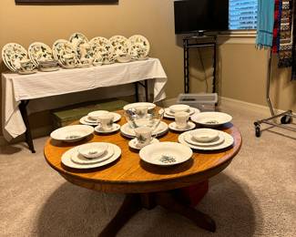 Antique Dining Table, Cut Down to Coffee Table Height