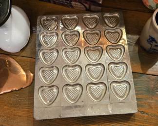 Antique chocolate candy mold