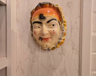 Antique string holder/dispenser