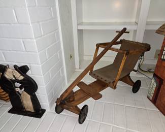 Antique child's riding toy
