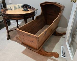 Antique cradle